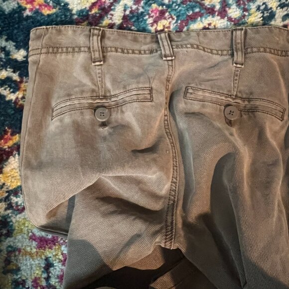By Anthropologie Ona Skinny Leg Utility Pants Button Ankle size 25 - Picture 10 of 10